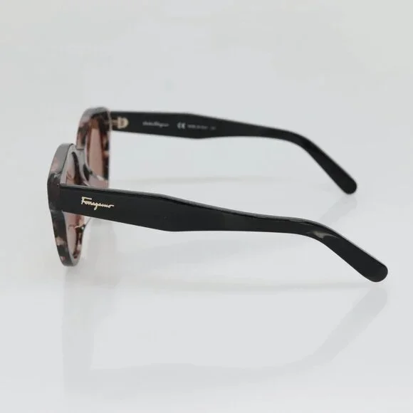 Salvatore Ferragamo Sunglasses plastic Brown Auth display picture 2